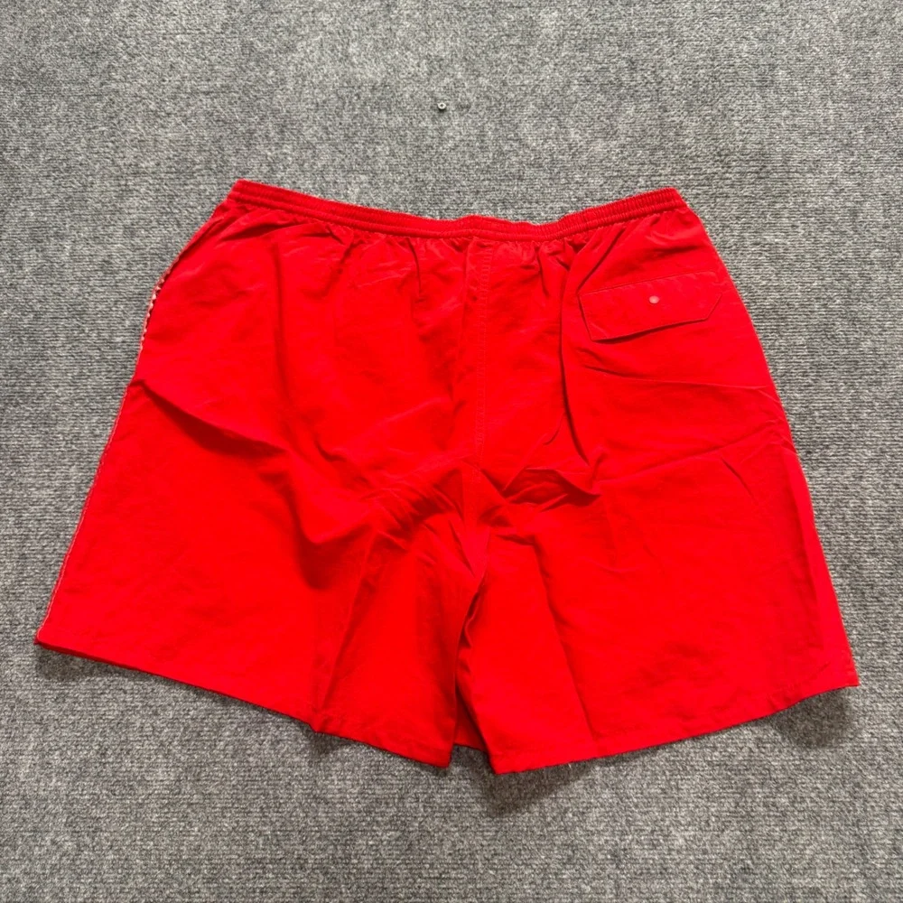 VTG Patagonia Baggies Shorts Mens XL Red Lightweight 4